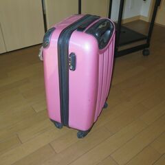 ピンクのキャリア・ケース　