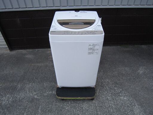 TOSHIBA / 東芝  洗濯機　6.0kg AW-6G5  2016年製