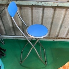 ベースハイチェア 折畳み、パイプ椅子