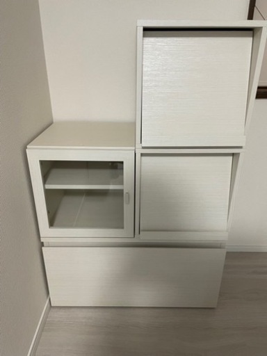 ベルメゾン　キューブボックス　収納