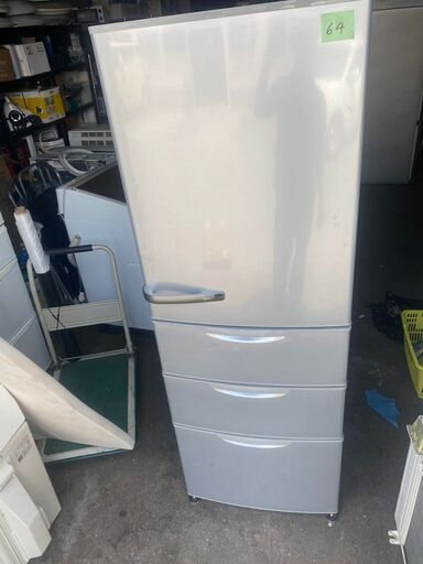 NO64❗️ 北九州市内配送無料 AQUA アクア AQR-361C（S） [冷蔵庫（355L
