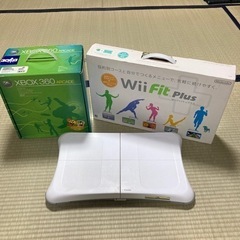 ジャンク扱い ゲーム本体(Xbox360 WiiFit)
