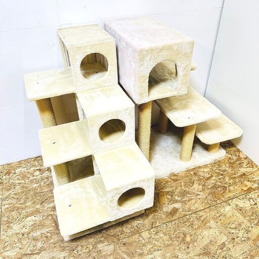 【引取限定】キャットタワー セット 猫用品 ペット キャットツリー /SL2
