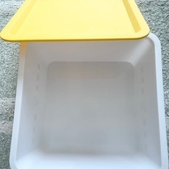 浅型スクエア収納ボックス（くまのプーさん）の画像