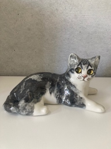 猫置物　　ケンジントンキャット