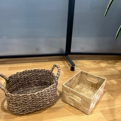 家具 インテリア雑貨/小物 置物、オブジェバスケット