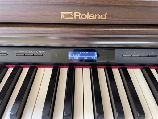 2017年Roland ローランド 電子ピアノ LX-7 木製鍵盤、当時の値段は約30万。目立った傷汚れなしの美品