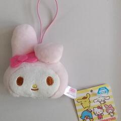 ♥マイメロディ ゴム付きマスコット 未使用 自宅保管品 