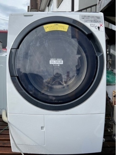 週末限定セール！家電 生活家電 洗濯機☆ドラム式洗濯機☆2018年製☆HITACHI☆10kg☆BIG DRUM☆BD-SG100BL