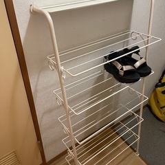 壁立て掛け式シューズラック・植物プランター棚etcの画像