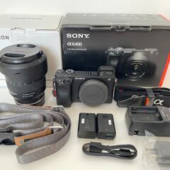 【美品/値下げ】SONY α6400（シャッター数3780） +...