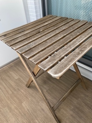 IKEA 外用木製テーブルASKHOLMEN