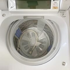 24C293_ジC Panasonic パナソニック 8.0kg全自動洗濯機 ECONAVI エコナビ NA-JFA803 2017年製 中古の画像