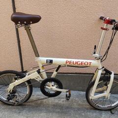 プジョー 折りたたみ自転車 bd-1 PEUGEOT パシフィックの画像