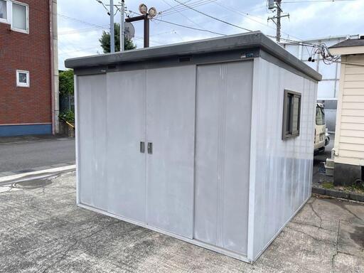 イナバ-INABA 物置 MBW-95FH 正方形 3050×3050×2350　鍵付き　庭先　住まい　大きめ