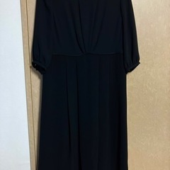 喪服　黒ワンピース　11号