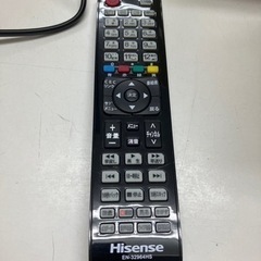 O2405-549 Hisense 液晶テレビ 2015年製 HS24A220 リモコン取説付き 動作確認済み キズ汚れ有りの画像