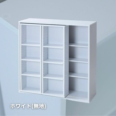 【すぐ引き取ってくださる方大歓迎】本棚・白