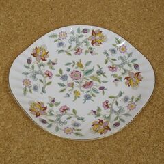 ミントン ハドンホール 50周年記念特別版 金彩BBプレート 27×24cm 未使用品の画像