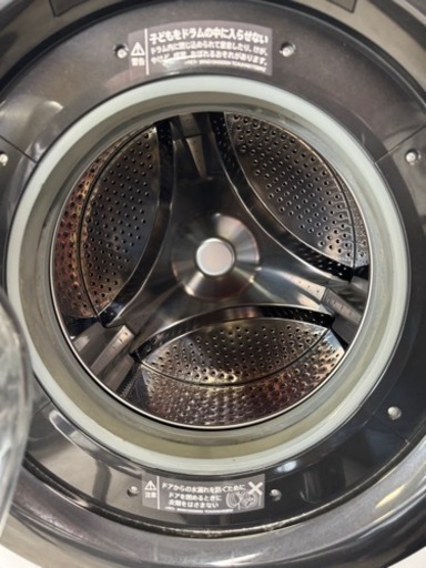 【2022年式】家電 生活家電 洗濯機　ドラム式洗濯機　シャープ