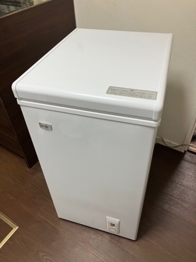 中古品ハイアール 上開き 冷凍庫66L