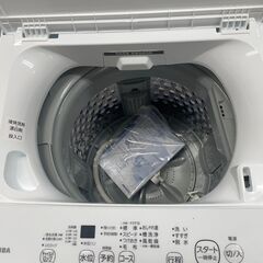 リサイクルショップどりーむ荒田店　No12219 洗濯機　東芝　２０２２年製　高年式♪　美品♪　４．５ｋｇ　一人暮らしにおすすめ♪の画像