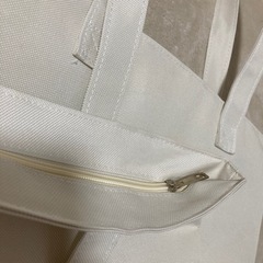 チャック付き　トートバックの画像