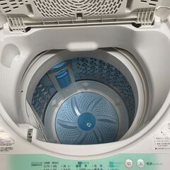 リサイクルショップどりーむ荒田店　No12222 洗濯機　訳アリ格安品　２０１３年製　蓋割れあり(´;ω;｀)　東芝　５ｋｇ　動作確認ＯＫ♪の画像