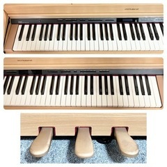 【取引中】Roland 電子ピアノ 木製鍵盤 HP603NB 【無料配送可能】の画像