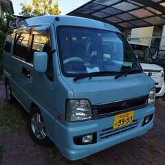 スバルサンバーディアス フルタイム4WD 5速 走りは好調 ジャンク