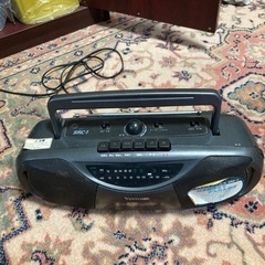 カセットラジカセ
