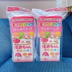 森永 E赤ちゃん エコらくパック 2セット 1600g (400...