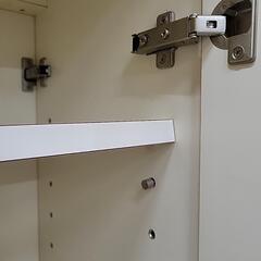 特注家具 両面開き カウンター書類棚 事務所 会社 開業の画像