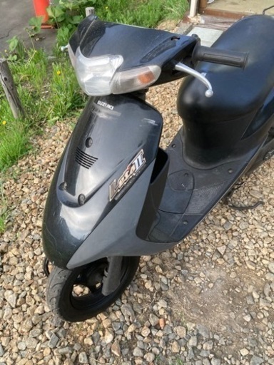 売約済み　スズキ　レッツ2  2st 原付　エンジンはかかりますが、ジャンク品