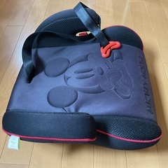 【美品中古】ジュニアシート　ミッキーマウスプレスブースターシートの画像