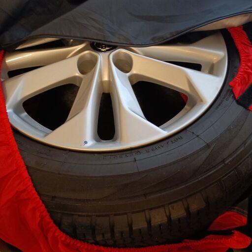 【お引き渡し完了】日産　エクストレイル　タイヤ　純正ホイル　4本set　タイヤサイズ：225/65R17　ヨコハマタイヤ　G91AV　
