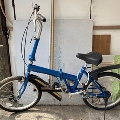 近隣配送無料　自転車 折りたたみ自転車の画像