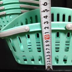 カゴ ♪ 10個セット ♪ グリーン ♪の画像
