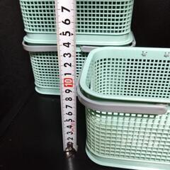 カゴ ♪ 10個セット ♪ グリーン ♪の画像