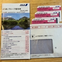 ANA株主優待3枚（〜2025/5/31）の画像