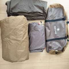 SNOW PEAK スノーピーク エントリー２ルーム エルフィールド  マット＆シート  完全セット の画像