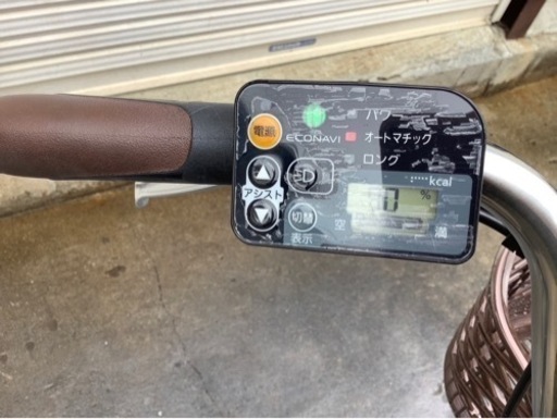 373  パナソニック新機種電動アシスト自転車viviDX26インチブラウンボディー