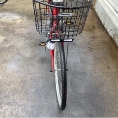 374 パナソニック新機種電動アシスト自転車vivi styleNX26インチレッド