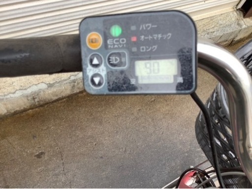 375  パナソニック新機種電動アシスト自転車viviDX26インチレッドボディー