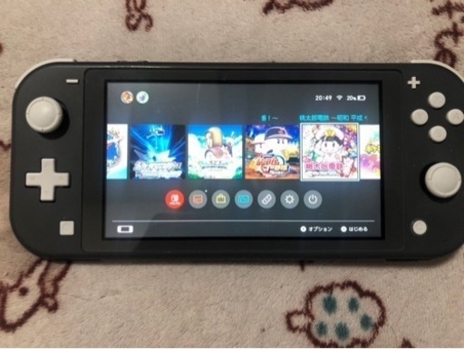 Switchライトグレーダウンロードゲーム多数