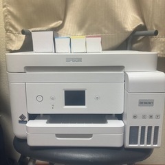 EPSON EW-M674FT ホワイト A4カラーインクジェッ...