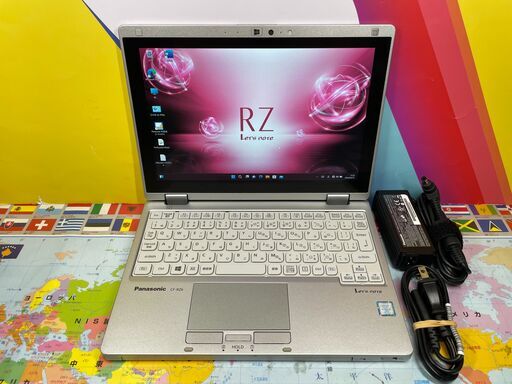 JC01158　パナソニック タッチパネル CF-RZ6 10.1型 レッツノート 超軽量 良品　コンパクト