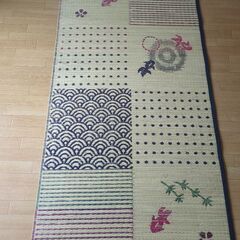 い草マット（金魚柄）の画像