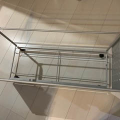 ゴミ箱付き、キッチンキャスター　ワゴンの画像