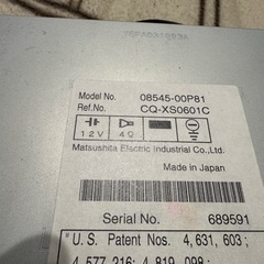 パナソニック　トヨタ純正　カーナビ
の画像